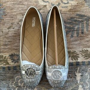 Michael Kors Silver Women's Flats